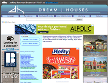 Tablet Screenshot of dreamhouses.co.za